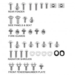 Kit viti plastiche Kawasaki...