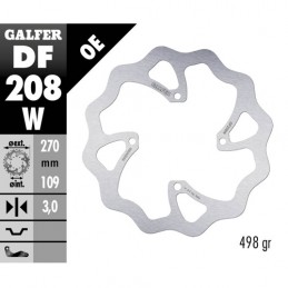 Disco freno Galfer Wave...