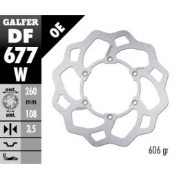 Disco freno Galfer Wave...